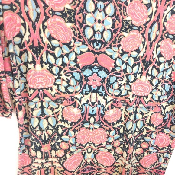 BOGO Lularoe Julia Roses Dress Abstract Pattern - Picture 4 of 5